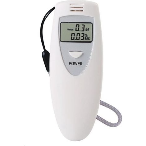 Éthylotest électronique, éthylotest personnel, éthylotest numérique précis, éthylotest compact avec écran LCD (1/5)