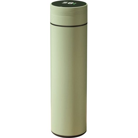 Thermos Isolé Avec Affichage LED - Bouteille À Vide Pour Boissons Chaudes Ou Froides - 480 ml - Pour Voyage Bureau École (1/5)