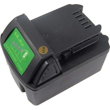 vhbw Battery compatible with Milwaukee C14 DD, C14 PD, C14DD, C14PD, M14, M14 B4, M14B4, M14BX Electric Power Tools (4000 mAh, Li-ion, 14.4 V)