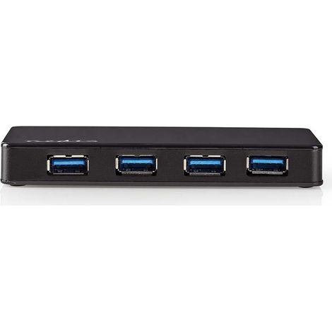 Concentrador usb usb a hane 4x usb a hembra puertos de 4 puertos usb 32 generacion 1 adaptador de corrientealimentacion usb 4xusb