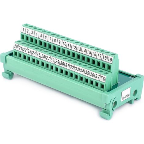 Klemmenblock-Drahtverbinder SPS-Modul DB37P 35mm DIN-Schienen-Elektroinstallationsmaterial (1/5)