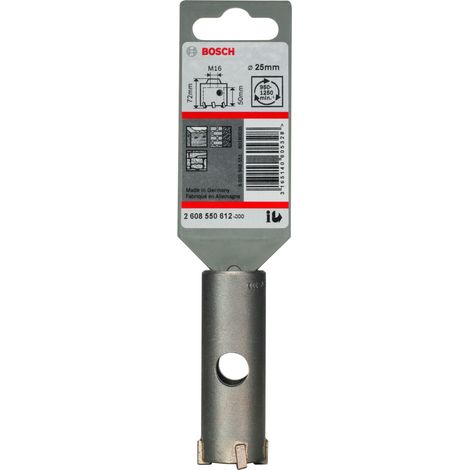 Broca corona trépan SDS-plus negra Bosch 25 mm (1/2)