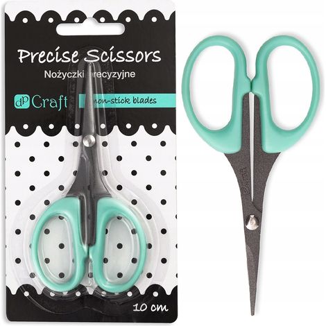 Tijeras de precisi贸n antiadherentes de 10 cm (1/4)