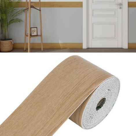 Plinthe PVC - Flexible - Large - Épaisse - Autocollante - Pour Transition Sol - Plafond et Mur - 1 Pièce (1/5)