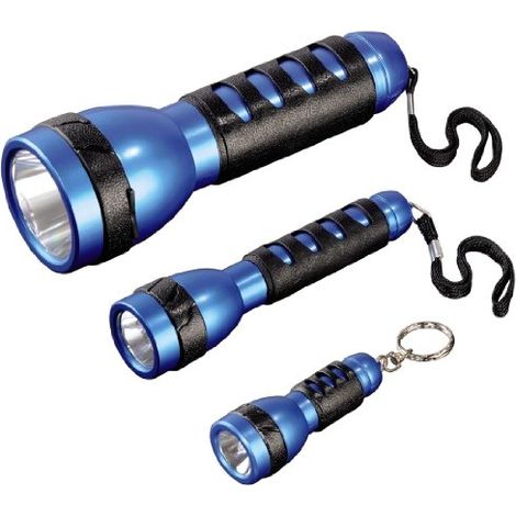 Hama Taschenlampen-Set FL-130, spritzwassergeschützt, LED (1/5)
