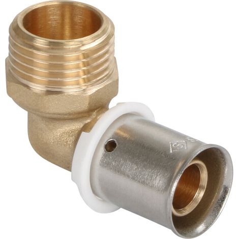 Garis Curva a pressare in acciaio inossidabile 16 mm PER