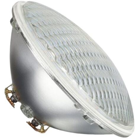 Bricoomarket – Projecteur LED piscine PAR56 300W étanche IP68 – Lumière submersible 12V DC/AC – 3000K blanc chaud – Installation simple sous-marine