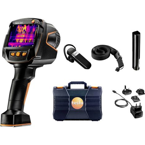 testo 883-2 Termocamera -30 fino a 650 °C 27 Hz WiFi, Touchscreen (1/5)