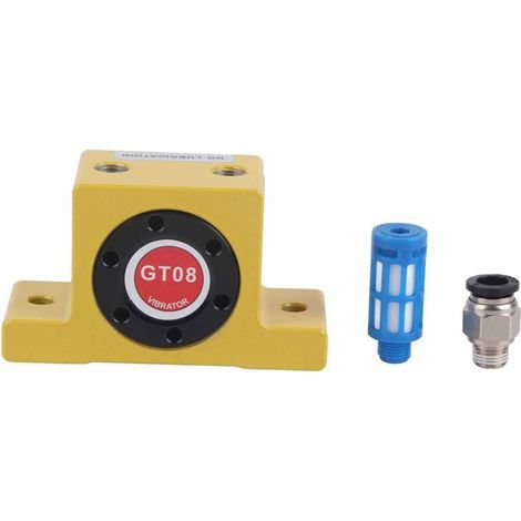 Vibrateur pneumatique à turbine G1/8" 27500‑37500 tr/min 840‑2400 N pour applications industrielles (1/5)