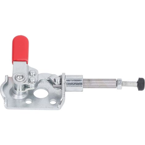 Pince à levier coulissant pour menuiserie, serrage rapide, accessoire de positionnement et test, course 16,4 mm, force de maintien 40 kg (1/5)