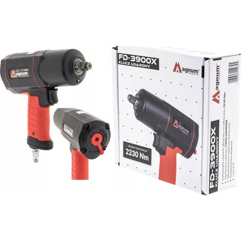 POTENTE AVVITATORE A IMPULSI PNEUMATICO COMPOSITO DA 2230 Nm, 1/2 MAGNUM FD-3900X