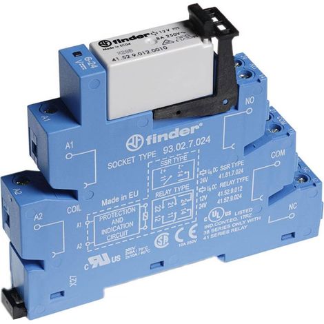 Modulo di accoppiamento relè 2P 8A bobina 24VDC (1/3)