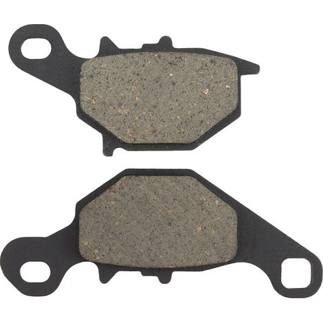 Motorcycle rear disc brake pad set compatible with Neptune 77.741.78 and 99.5398 brake pads. (1/4)