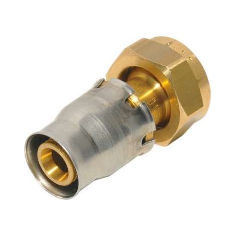 Alpex Plus Übergang flachdichtend MS mit Überwurfmutter 3/4'' x 16 Steckfitting MS 87316673