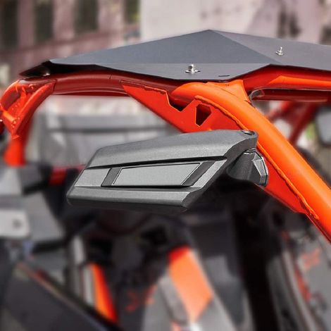 Specially designed for CAN-AM MAVERICK X3 side mirrors, ATV rearview mirror retrofit. (1/4)