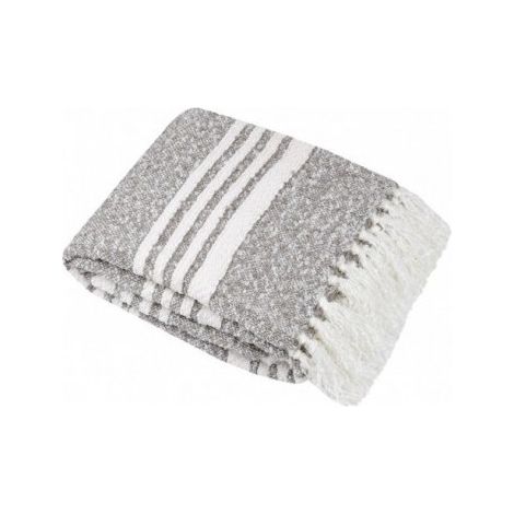 Stoff Plaid Gabi 130x150 cm Anthrazit - Stoff