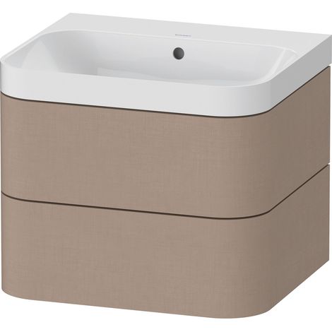 Duravit Happy D.2 Plus c-shaped Set wandhängend, 575x490mm, 2
