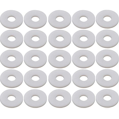 Cyclingcolors – Lot de 25 rondelles plates en nylon DIN 9021 – Diamètre extérieur 22mm – Épaisseur 2mm – Pour filetage M8 – Résistance à l'usure (1/2)
