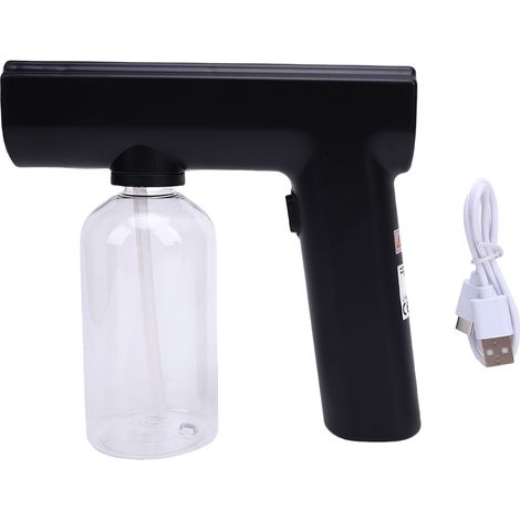 Vaporisateur électrique 250 ml, brumisateur portatif pour la maison, la voiture ou le bureau (noir) (1/5)