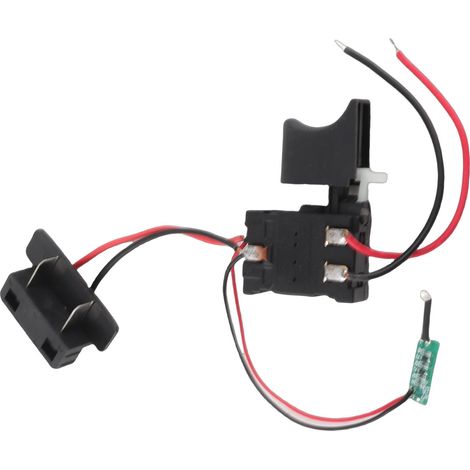 Interrupteur de Démarrage pour Perceuse Électrique Universelle avec Lumière et Régulation de Vitesse 7.2‑24V (1/5)