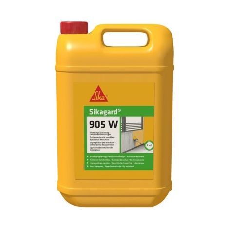 Sika Sikagard 905W - prévention du salpêtre et anti-humidité 5L