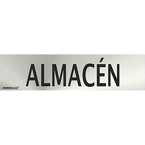Señal Informativa de Parking en acero inoxidable adhesivo de 0'8mm 50 x 200 mm SEKURECO (1/4)