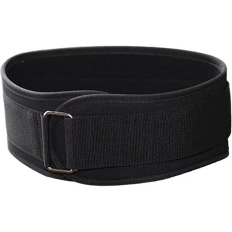 Ceinture d'haltérophilie avec sangle de fermeture, réglable, légère, autobloquante, ceinture de force athlétique, ceinture de musculation pour les hanches (1/5)