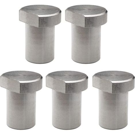 5 Pièces En Acier Inoxydable Établi Cheville Frein S'arrête Pince 19mm Table À Bois Limite Bloc Établi Outils D'atelier