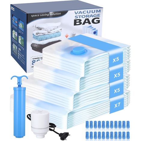 Sac Sous Vide Vetement,Sous Vide Aspirateur Électrique Et Pompe Manuelle (1/5)