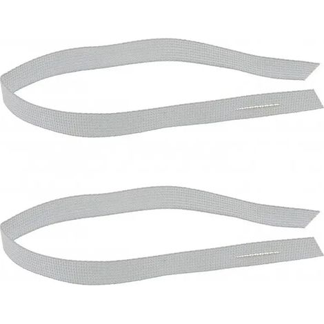 cyclingcolors 2x Cinghie per Tapparelle 20 x 450mm Cinghia Cintino grigio finestre nastro corda