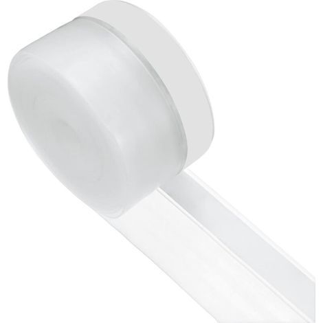 Joint d'étanchéité pour porte, 45 mm, silicone, 5 m, pour joints de fenêtres et portes de douche, ruban adhésif d'étanchéité [transparent] (1/5)