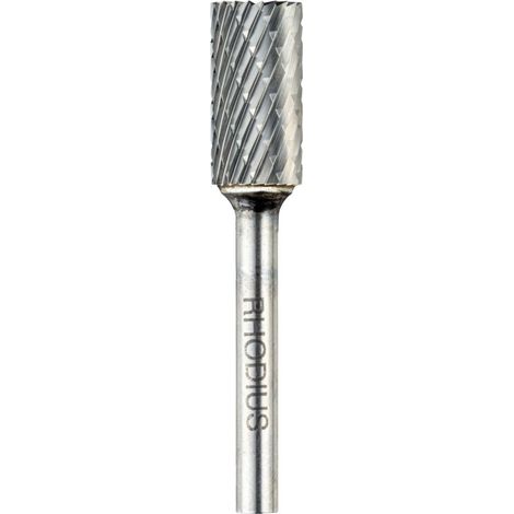 Fraise carbure Rhodius B PRO forme B (ZYAS), cylindre avec denture frontale, 6 x 18,0 x 6,0 x 50 mm (1/2)