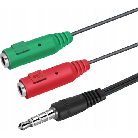 Câble adaptateur mini-jack pour casque (1/2)