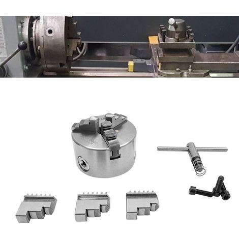 3 Backenfutter Ø100mm Präzisions Dreibackenfutter Drehbankfutter DHL