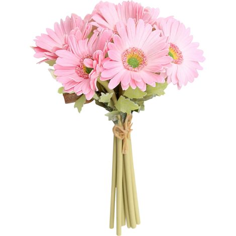 Fleurs de Marguerite Artificielles en Vrac, Arrangements Floraux Colorés de Simulation pour la Décoration de Jardin de Fête à la Maison (210510QJ02-1) (1/5)