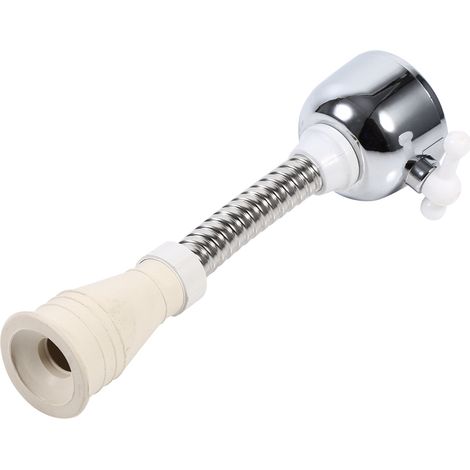 Régulateur de débit d'eau pour robinet de cuisine, adaptateur économique, diffuseur orientable 360°, bec pivotant, économiseur d'eau réglable, accessoire plomberie (1/5)