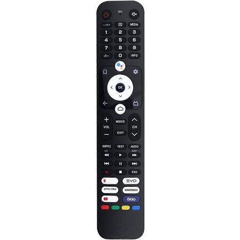 Télécommande pour téléviseur compatible avec Haier HTR-U32R (1/5)