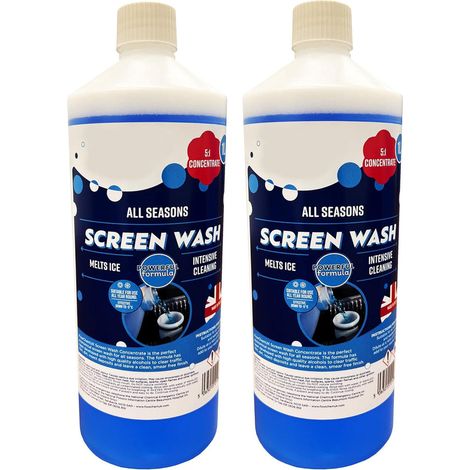 1 x 1 Litre All Seasons Vehicle Screen Wash Effective Down To -5 Degrees