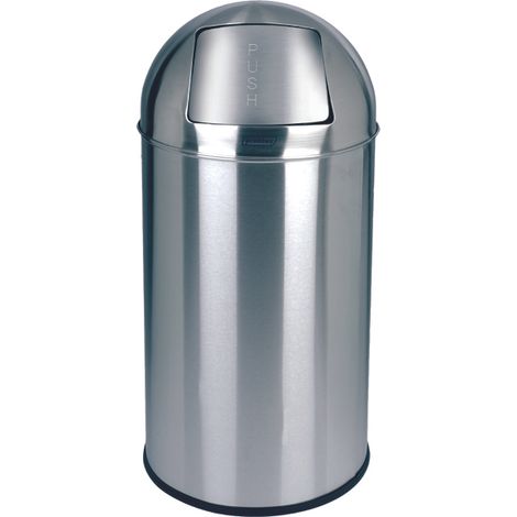 JVD - Collecteur Push 40L Inox miroir - Matériel professionnel (1/3)