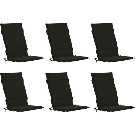 6-teiliges Hochlehner Kissenset GEMERT 6 pcs 100 % Polyester vidaXL (1/4)