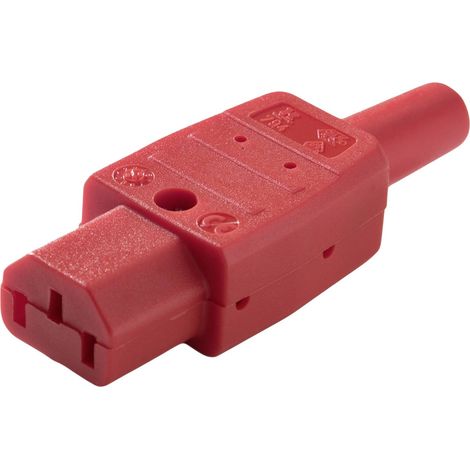 Martin Kaiser 794/rt Connectique pour appareils réfrigérants mâle, droit 10 A rouge 1 pc(s) Q814803