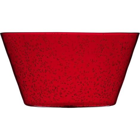 Zani Serafino Medium Bowl Memento Synth in Metacrilato D 20 Cm Colore Rosso