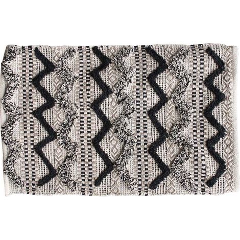 Tapis à motifs tuftés design ethnique AJIL (1/4)