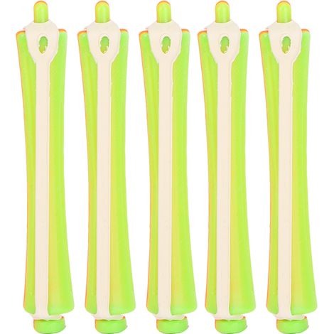 Ensemble de 30 bigoudis à permanente en plastique pour salon de coiffure (1/5)