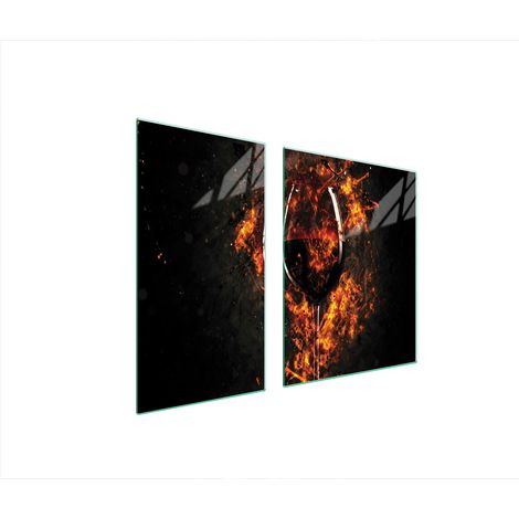 GLASSCHUTZPLATTE FÜR HERD 90x52 WEIN (1/5)