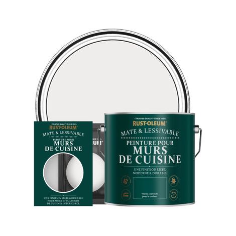 Peinture pour Murs de Cuisine, Finition Mate - Fleur (1/2)