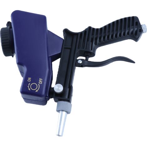 Pistolet de sablage à gravité, outil portatif de sablage pneumatique, pression 70-150 PSI, 6000 tr/min (1/5)