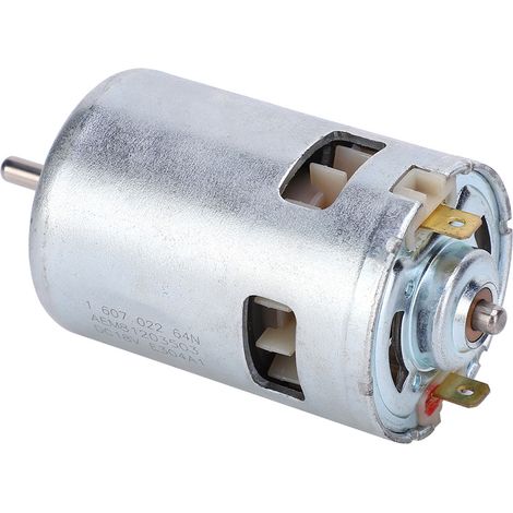 Moteur électrique CC 12-24V 280W 885 silencieux à grande vitesse pour équipement motorisé et projets DIY (1/5)