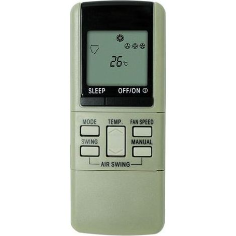 Télécommande universelle pour climatiseur – Compatible modèles 902, 973, 975, 264, 569, 75C428, 75C374 – Fonctionnelle et fiable (1/4)