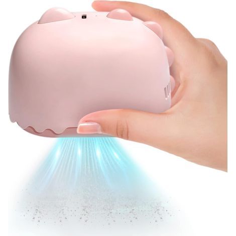 Desktop Vacuum Cleaner, Handheld Vacuum Cleaner, Mini Vacuum Cleaner, Cordless Desktop Vacuum Cleaner, USB Charging Keyboard, Home, Office, Car, Pink (1/5)